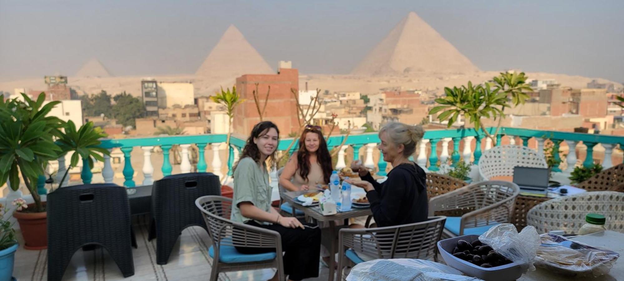 Pyramids Temple Guest House Kafrat al Jabal Exterior photo